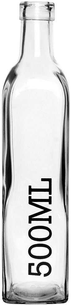 Butelka szklana z zamykanym dozownikiem na oliwę i ocet zestaw 2 szt. 500 ml