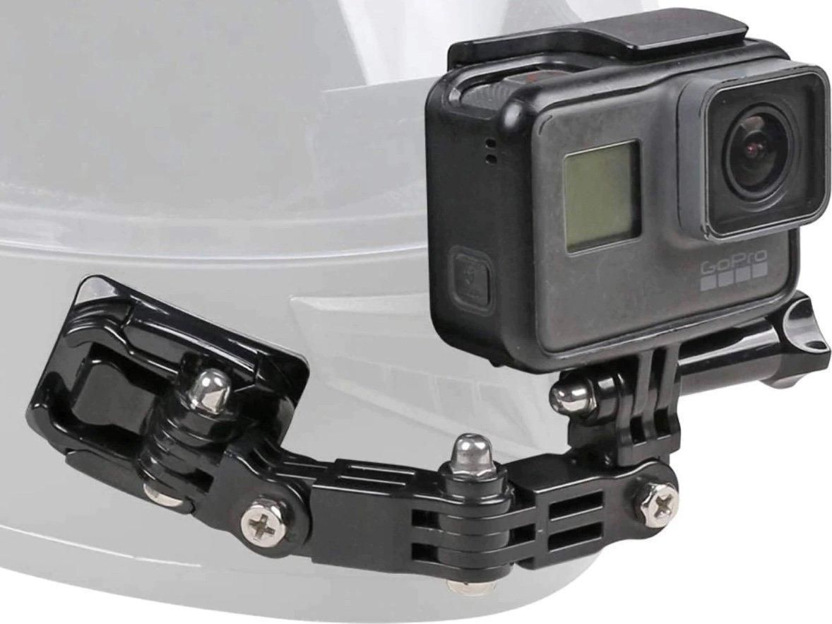 SUREWO Supporto NVG In Alluminio Compatibile Con GoPro Hero 13/12/11/10/9/8/7/6/5 Nero, Supporto