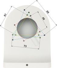 Zdjęcie UCHWYT DO KAMER KULISTYCH PFB205W-E DAHUA - Płońsk