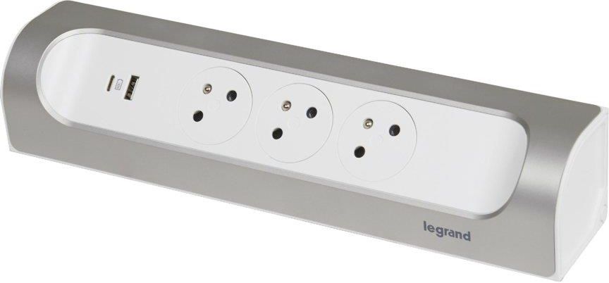 Przedłużacz Legrand Przedłużacz 3X2P+Z+Usb Ac B/P-B/Al 49409 - Opinie i ...