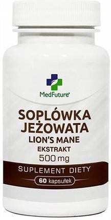Medfuture Soplówka Jeżowata Ekstrakt 500 Mg 60Kaps.