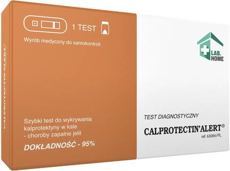 LabHome Calprotectin'Alert Test Do Wykrywania Kalprotektyny W Kale 1szt.