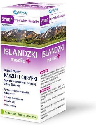 Nexon Pharma Islandzki Medic+ Spray Do Gardła Z Nanosrebrem 30ml