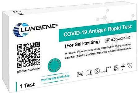 Hangzhou Clongene Biotech Test Covid 19 Antigen Antygenowy Wymaz Z Nosa 1Szt.