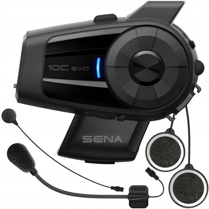 Sena 10C Evo Bluetooth 1600M Kamera Ultra Hd 4K