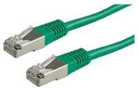 Roline VALUE S/FTP Patch Cable Cat6, Green, 2m (21.99.1343)