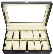 Zdjęcie Pudełko na 12 zegarków eko skóra - Lipno