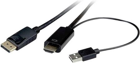 Kabel HDMI / DisplayPort USB Roline 11.04.5991 1 m