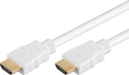 PremiumCord HDMI High Speed + Ethernet kabel 1.5m, biały