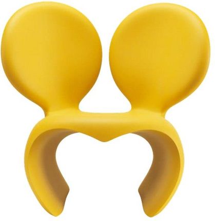 Qeeboo Fotel Z Uszami Miki Don'T F K With The Mouse Żółty 54319