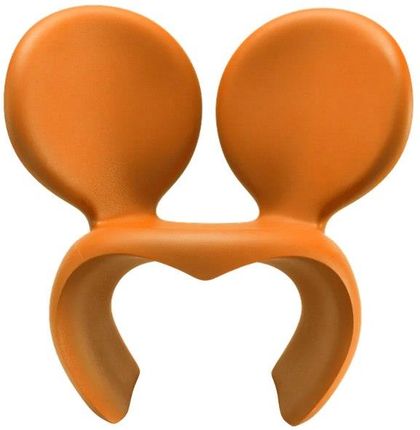 Qeeboo Fotel Z Uszami Miki Don'T F K With The Mouse Pomarańczowy 54324