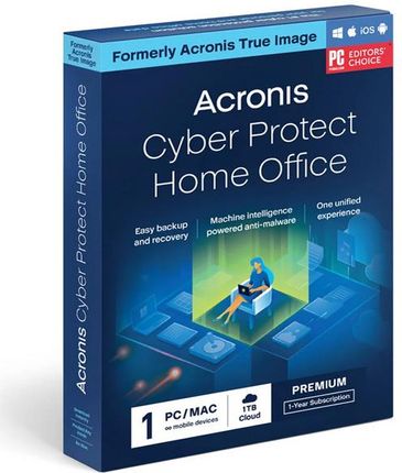 Acronis Cyber Protect Home Office Premium (Dawniej True Image) 1Pc/1Rok