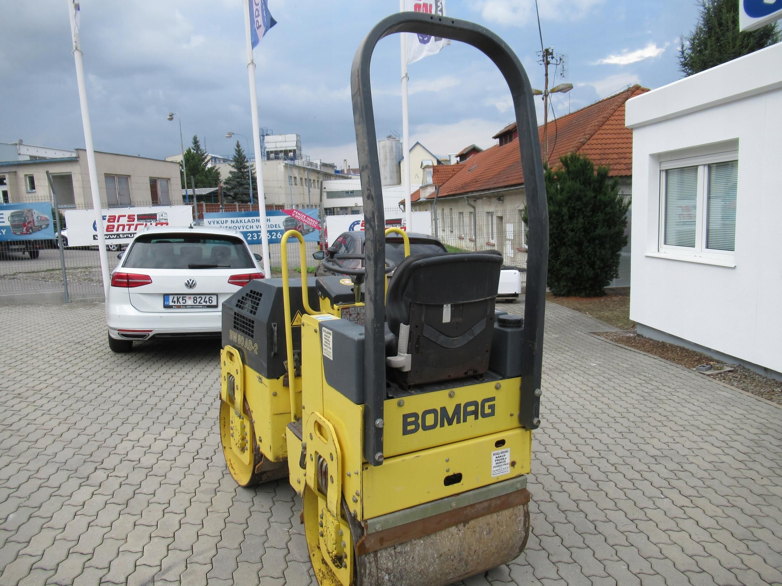 Bomag Walec Bw80 Ad-2 - zdjęcie 7 Bomag Walec Bw80 Ad-2