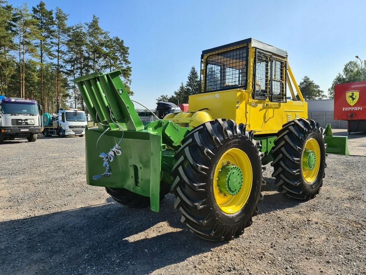 LKT 81 Turbo Skider Ciągnik leśny ZTS 4x4 2007 - zdjęcie 5 LKT 81 Turbo Skider Ciągnik leśny ZTS 4x4 2007