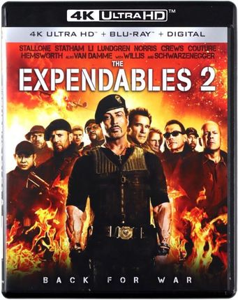 The Expendables 2 (Niezniszczalni 2) [Blu-Ray 4K]+[Blu-Ray]