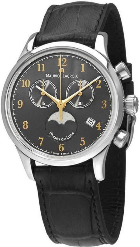 Maurice Lacroix Les Classiques Chronograph Moonphase Lc1087 Ss001