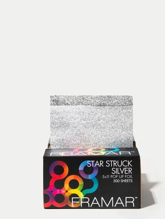 Framar - Folia Fryzjerska Star Struck Silver 5x11 Pop Up Foil 500szt