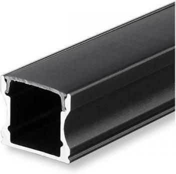 V-Tac Profil Aluminiowy 2Mb Czarny, Klosz Czarny Vt-8110