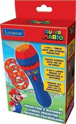 Lexibook Latarka Projektor Super Mario Stories