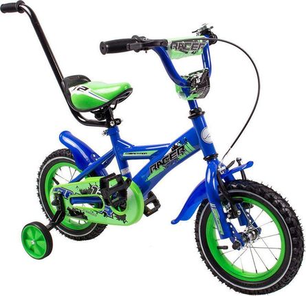 Vivo Rower Dziecięcy Racer 12&Quot Niebiesko-Zielony