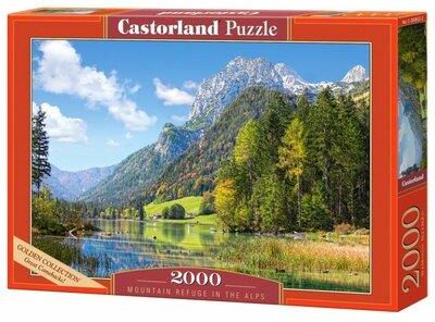 Castor Puzzle 2000El. Schronisko Górskie W Alpach