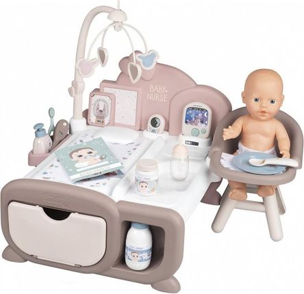 Smoby Elektroniczny Kącik Opiekunki Baby Nurse