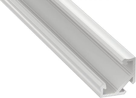 Lumines Profil meblowy typ C biały czarny srebrny 1m 2m z kloszem : Długość - 1 metr, Kolor obudowy biała (10003110)