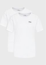 Fila Komplet 2 t-shirtów Bari FAW0139 Biały Regular Fit