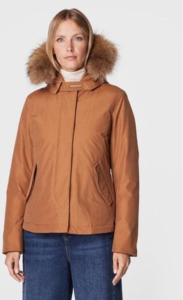 Woolrich Kurtka zimowa Arctic Raccoon CFWWOU0548FRUT0001 Brązowy Regular Fit