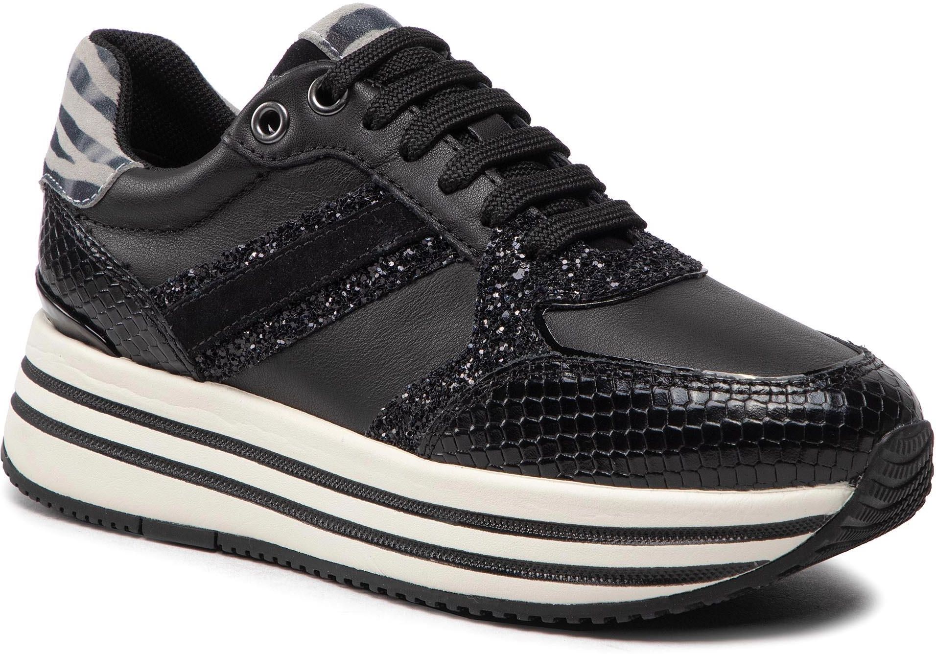 Geox D KENCY E Sneakers voor dames, zwart, 37 EU, zwart, 37 EU Geox D KENCY E Sneakers voor dames, zwart, 37 EU, zwart, 37 EU