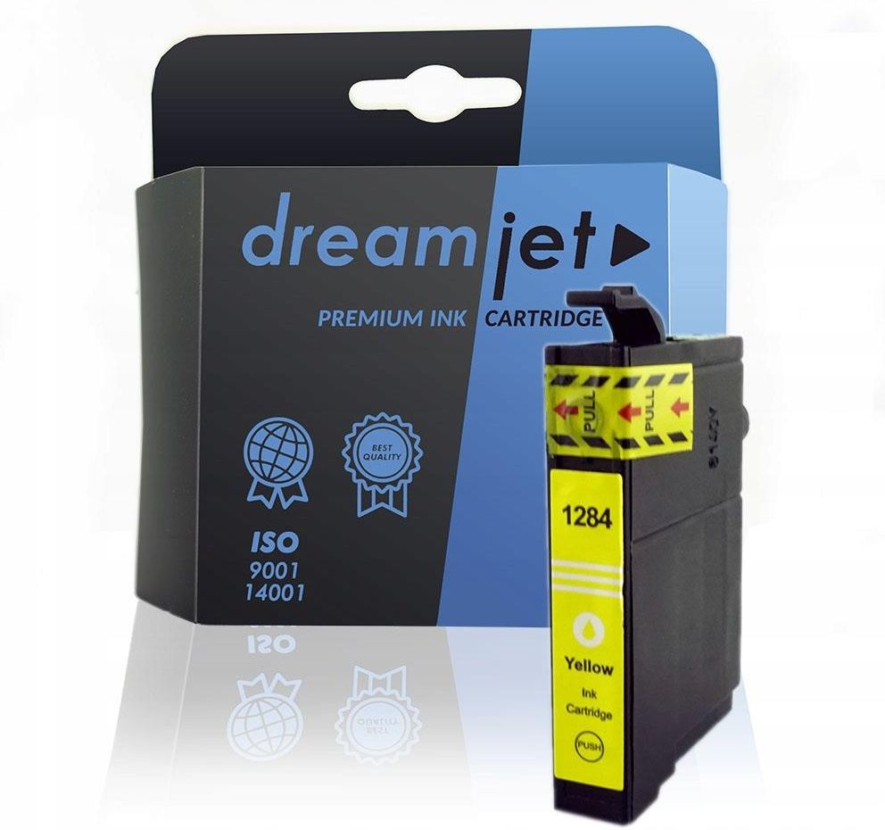 Tusz Dreamjet Tusz ŻÓŁty Do Epson T1284 Sx420 Sx425w Sx130 Sx125 T1284c13t12844011sx125130230 0603