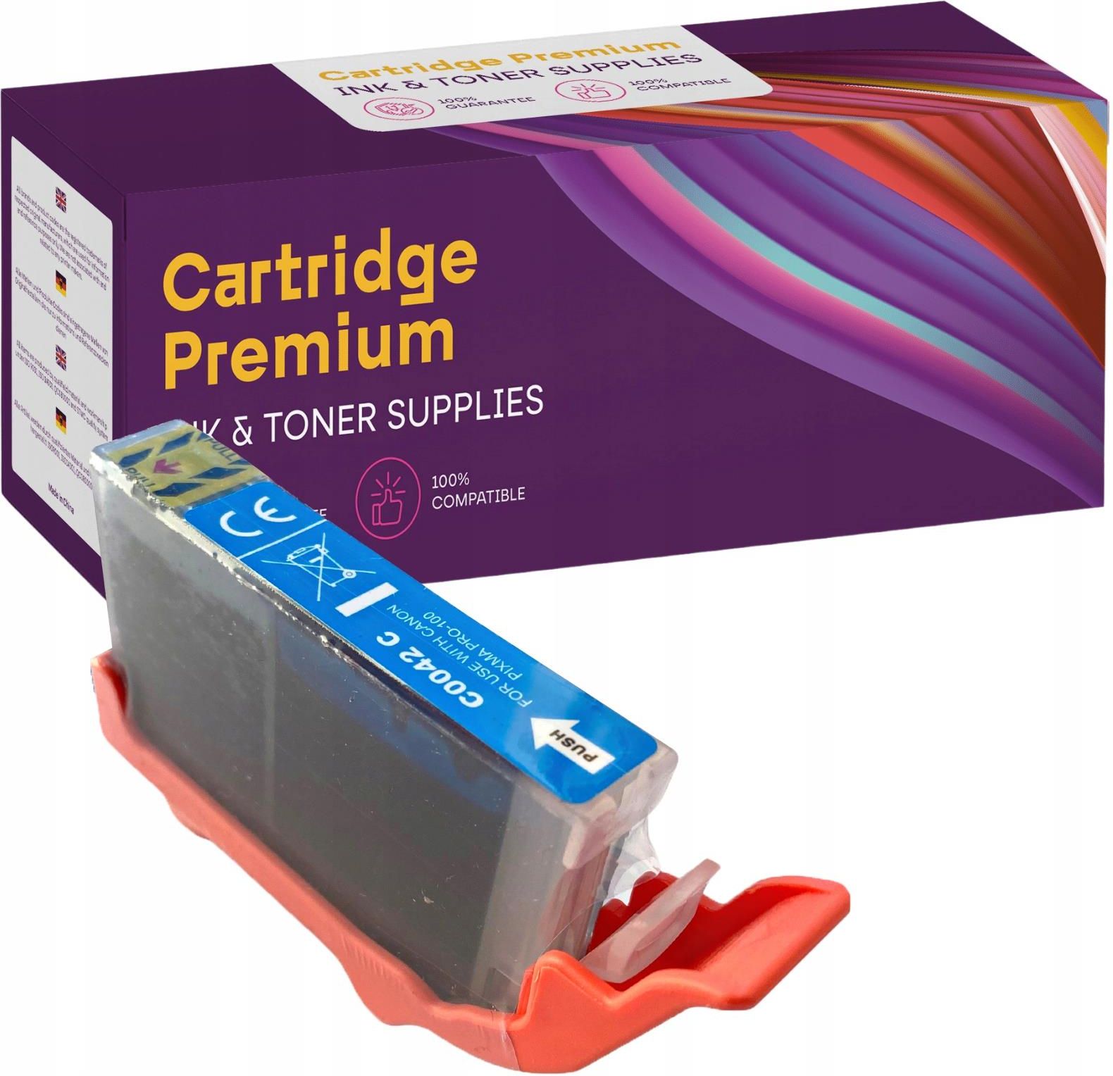 Tusz MPINK TUSZ DO CANON PIXMA PRO100S CLI42C CYAN (CT1C42C) do