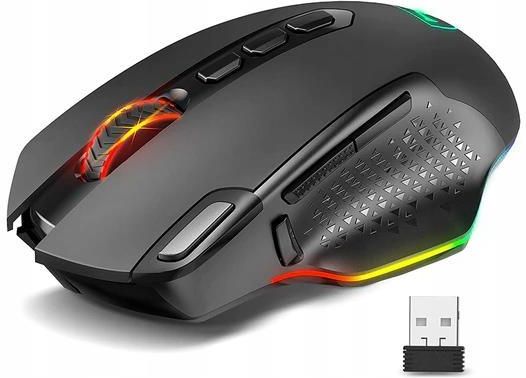 Souris Gaming Logitech G7 Carbon Sans Fil – 2000 DPI – Avec étui Et 2 Batteries – Occasion