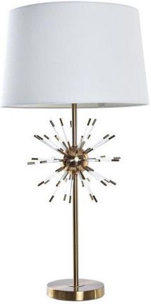 Dkd Home Decor Lampa stołowa Złoty gwiazda Biały 220 V 50 W Nowoczesny (41 41 80 cm) 