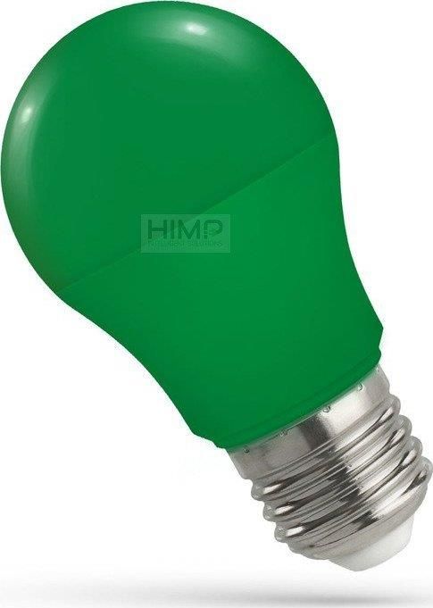 Spectrumled Żarówka LED GLS E-27 230V 4.9W GREEN WOJ+14606 himp ...