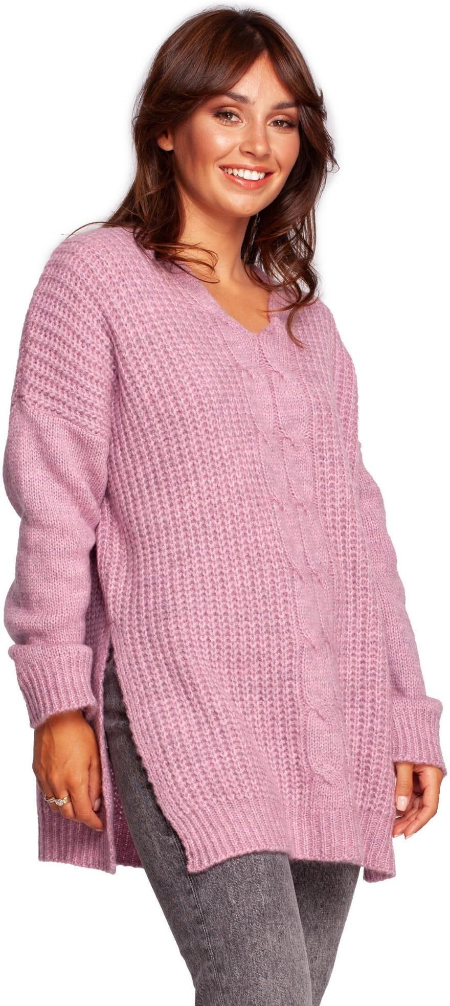 Sweter Damski Model BK087 Powder Pink - Ceny i opinie - Ceneo.pl