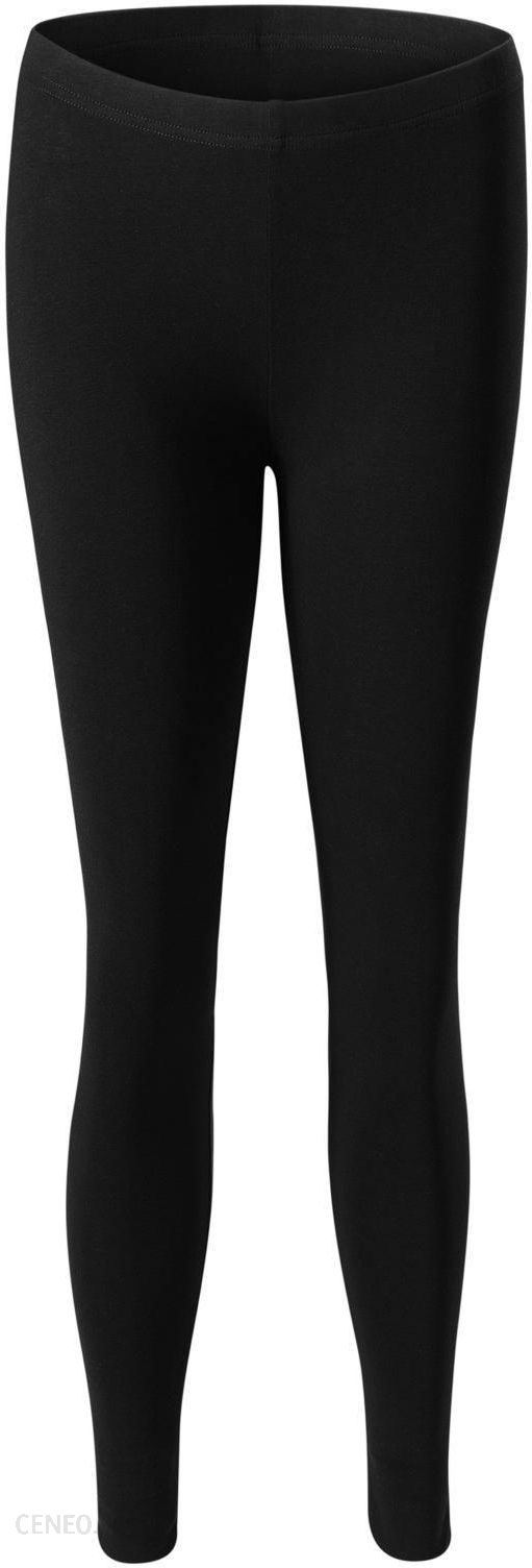Wygodne damskie legginsy, skład: 95 % bawełna, 5 % elastan, utrzymujące  kształt, kolor czarny, XS - 3XL, Balance , Malfini - Ceny i opinie 
