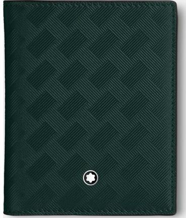 MONTBLANC - Extreme 3.0 Green compact wallet 6cc - Skórzany portfel