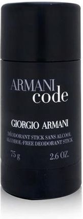 Giorgio Armani Black Code Dezodorant sztyft 75ml