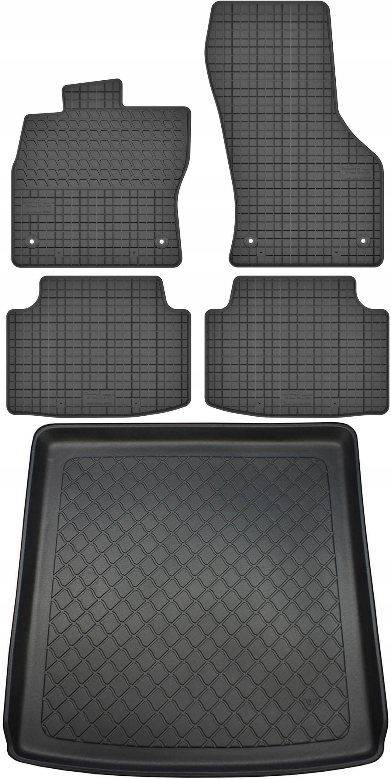 Tappeto Bagagliaio In Gomma Per Skoda Octavia IV Kombi 2020- - Antiscivolo, Facile Pulizia - Foto 5