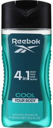 Reebok Żel Pod Prysznic 4W1  Cool Your Body Hair & Shower Gel 250ml