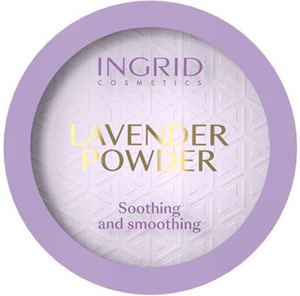 Ingrid Cosmetics Puder, Lawenda - Lavender Powder Soothing And Smoothing 8 G