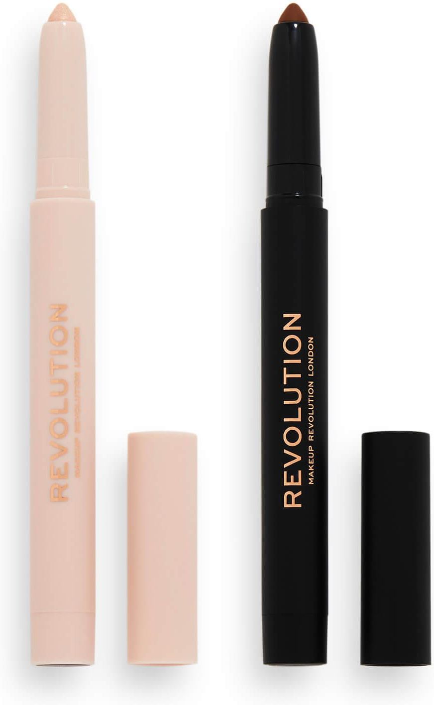 Makeup Revolution Zestaw Eyelinerów I Kredek Do Oczu Contour & Shadow