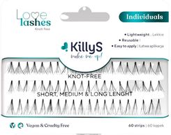 Zdjęcie Killys Sztuczne Rzęsy, 11 Mm, 500406 - Love Lashes 60 Szt. - Ostrołęka