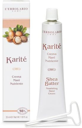 L'Erbolario Odżywczy Krem Do Rąk Z Masłem Shea - Karite Butter Nourishing Hand Cream 35ml