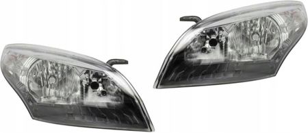 Depo Reflektor Lampa Renault Megane III 3 2012-13 6014099E + 6014109E