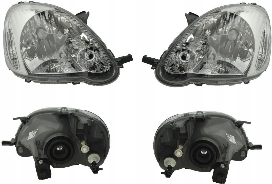 Lampa Przednia Valeo Reflektor Lampa Toyota Yaris Xp10 03 05 L P SS810409 V 810410 V Opinie