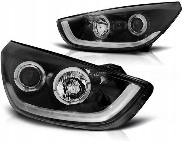 Lampa Przednia Sonar Lampy Hyundai Tucson Ix Led Tube Black