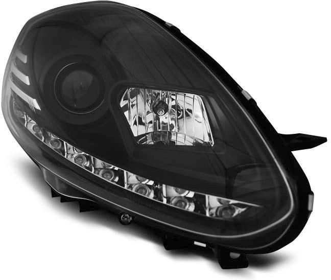 FANALE POSTERIORE LED DEPO Per FIAT GRANDE PUNTO EVO (dal 2012) - Destro Con Bordo Nero