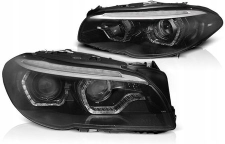 Sonar Lampy Xenon 3D Led Drl Black Do Bmw F10 F11 10-13 LPBMM4